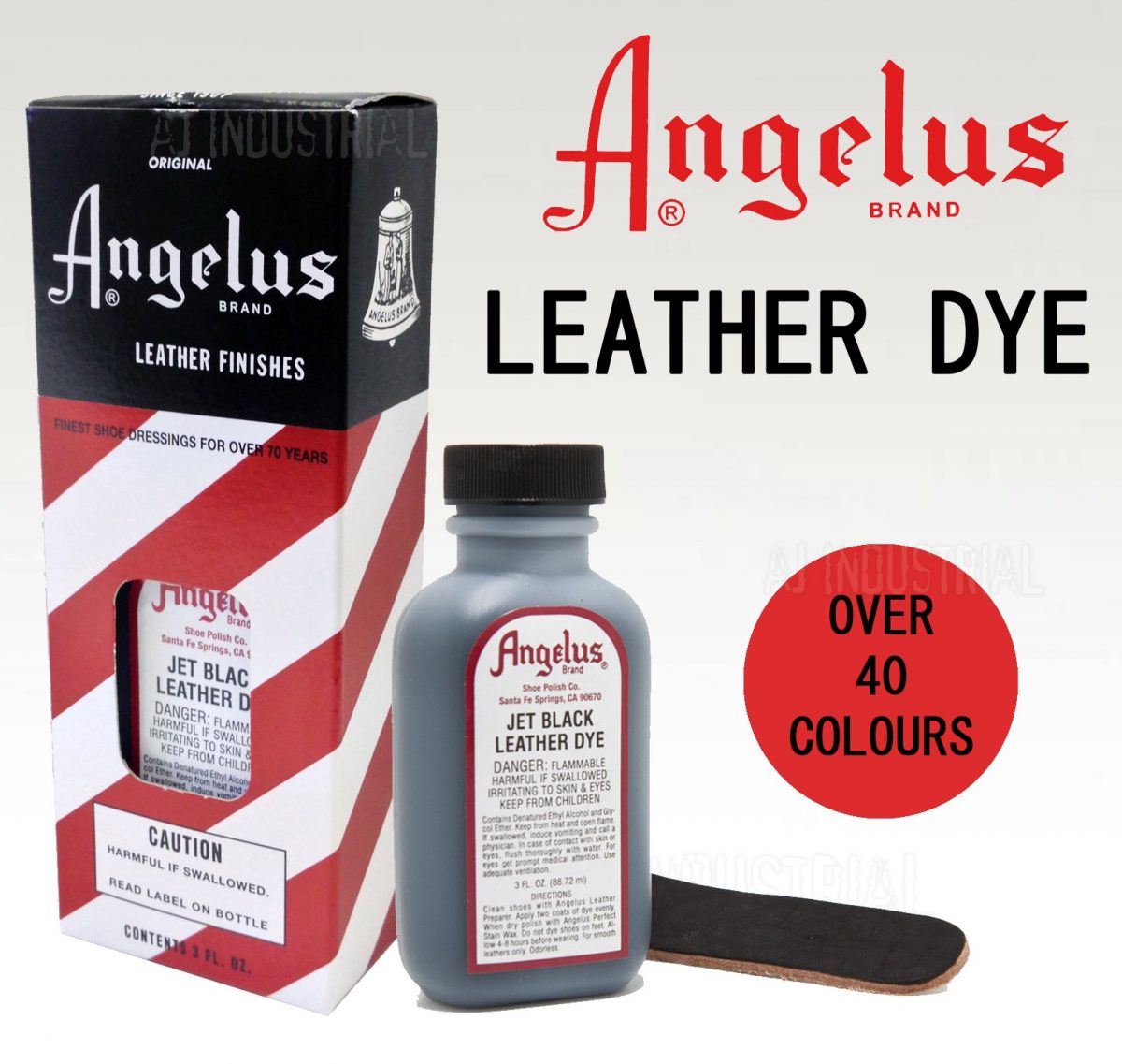 Thuốc nhuộm lên da Angelus Leather Dye – 90ml (3Oz) (5)