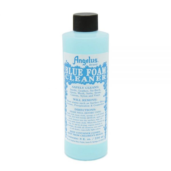 Dung dịch tẩy rửa và làm sạch da vải Angelus Blue Foam Cleaner 236ml (8Oz)