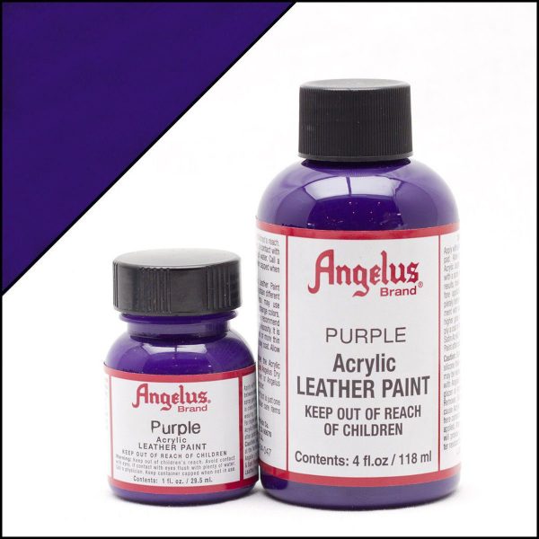 Màu vẽ da vải Angelus Leather Paint Standard 1oz, 4oz Purple 047