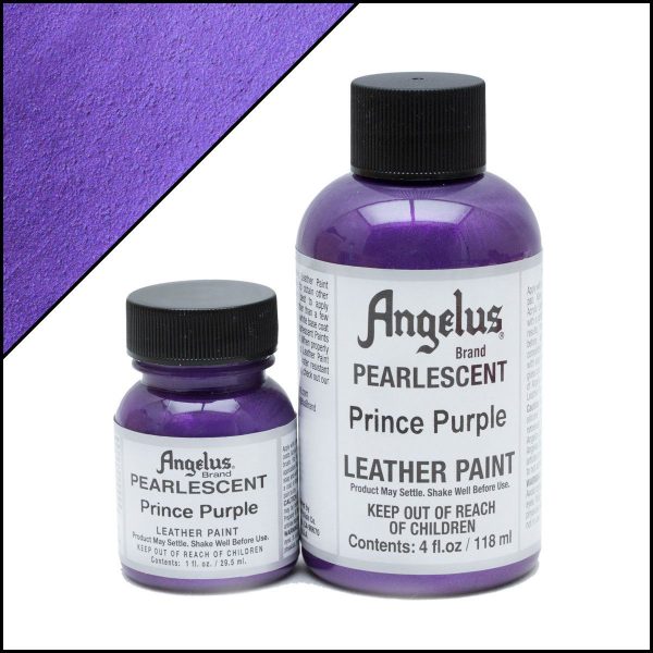 Màu Vẽ Da, Vải Angelus Leather Paint (Pearlescent) Prince Purple